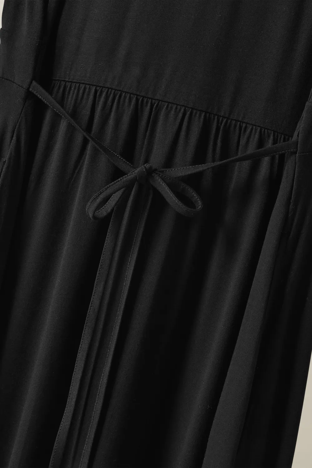 EVANS Curve Black Metal Trim Midaxi Dress