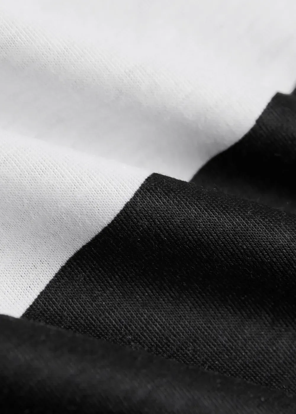 Black Button Geometric Print Long Sleeve T Shirt