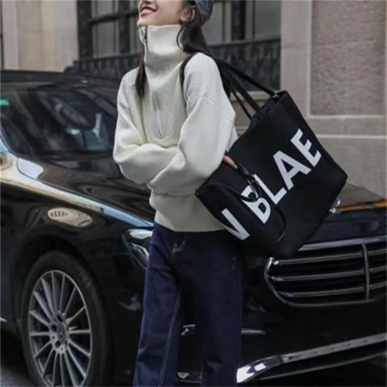 Two Wear Half Zip Large Lapel Soft Waxy Sweater