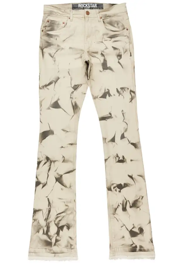 Laud Stone Stacked Flare Jean