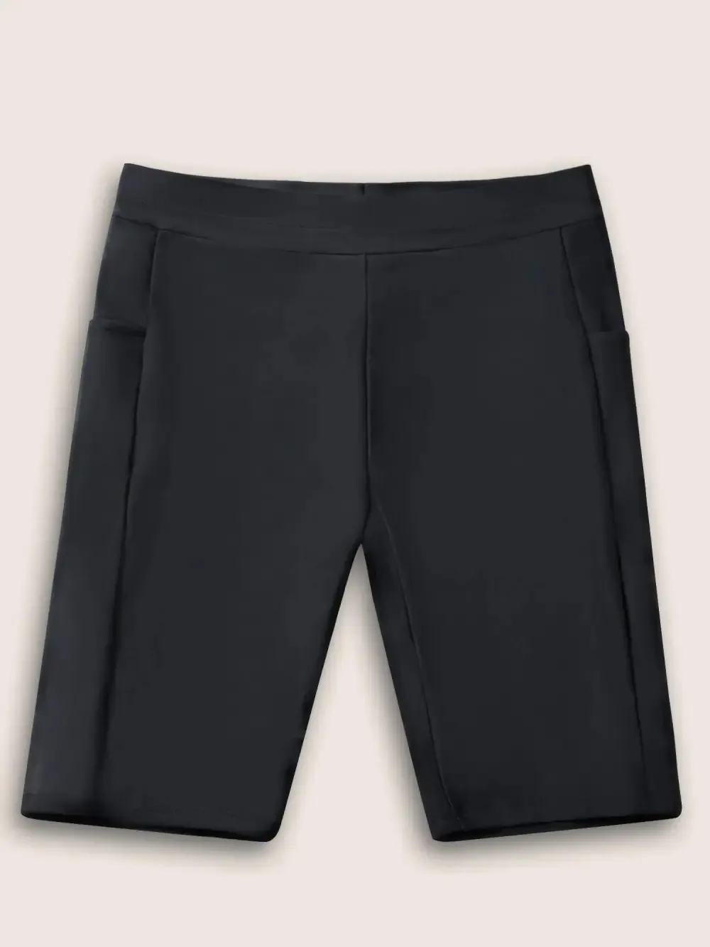 Plain Pocket Side Very Stretchy Skinny Swim Bottom