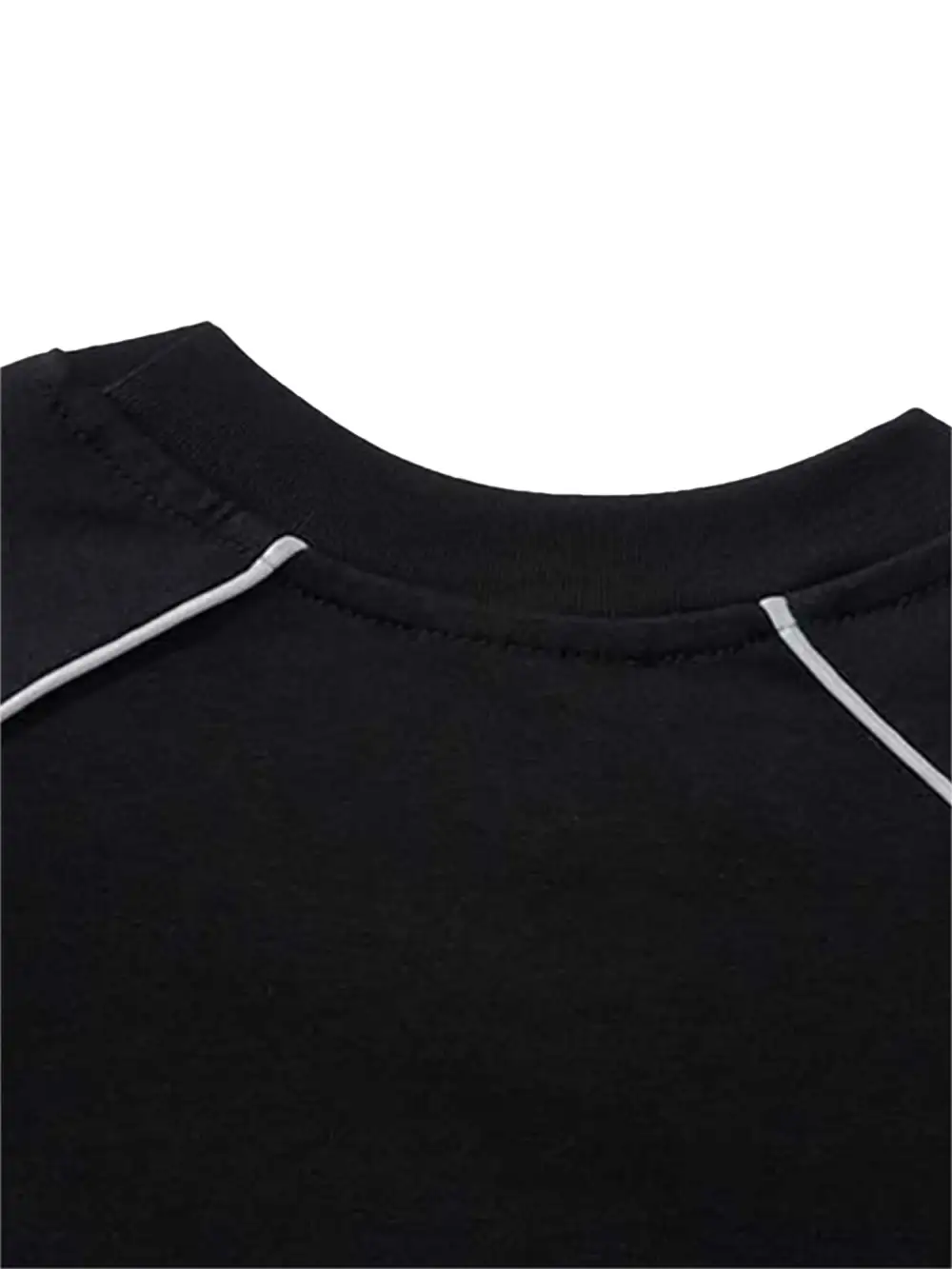 Retro Letter Print T-shirt - 1671