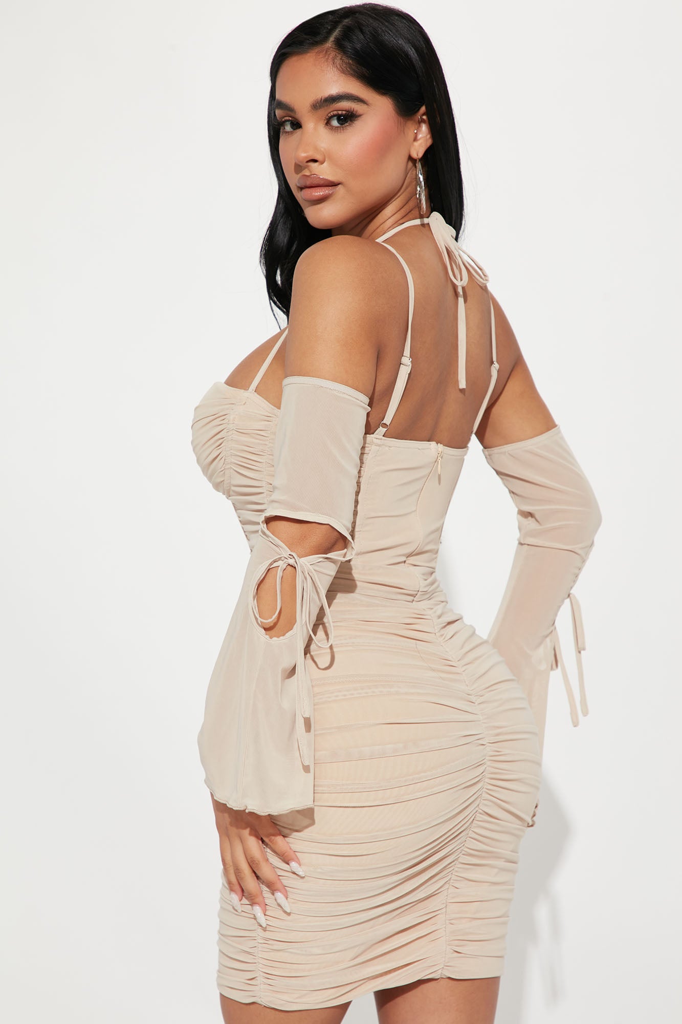 Demie Mini Dress - Cream