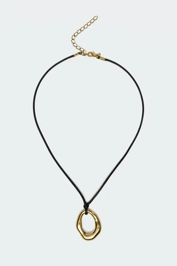 Hoop Cord Necklace