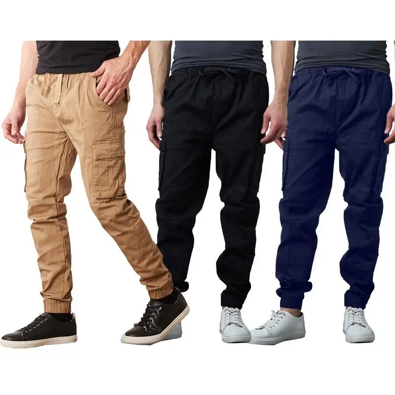 Stretch Fit Cargo Pants – Jogger Style for Work, Travel & Casual Use