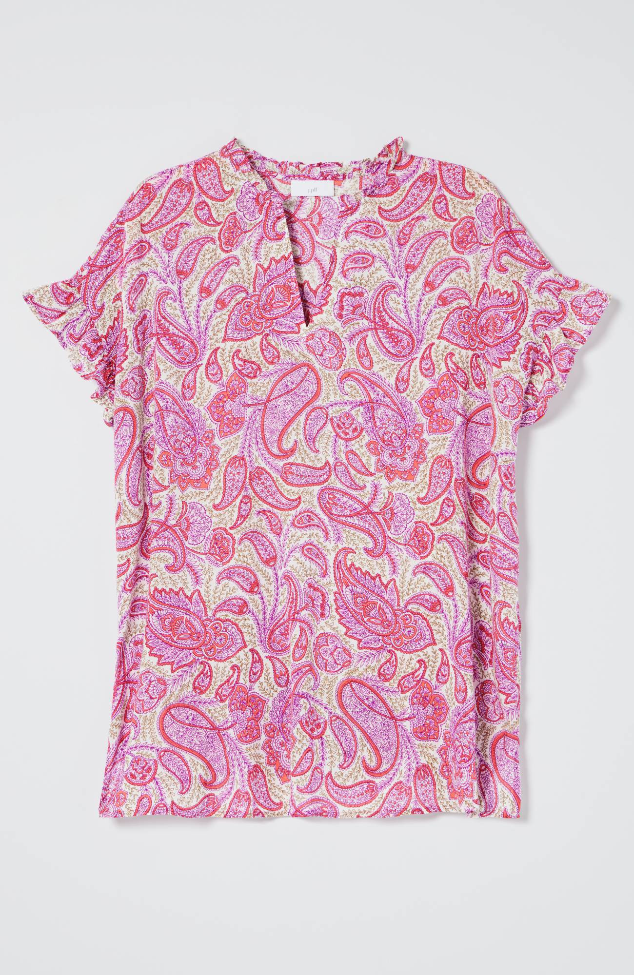 Relaxed Ruffle Top