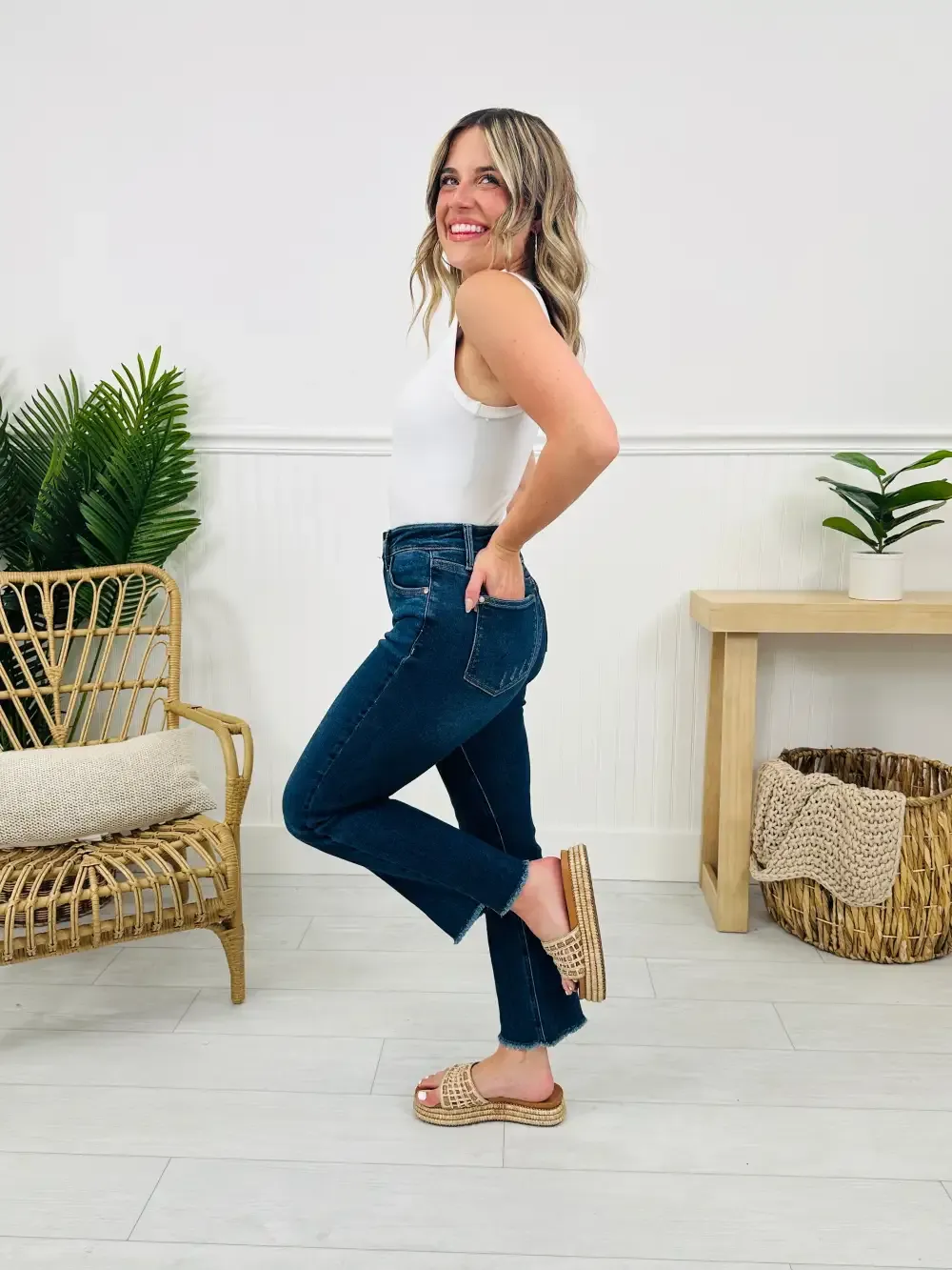 Judy Blue As Fate Would Have It Kick Flare Jeans