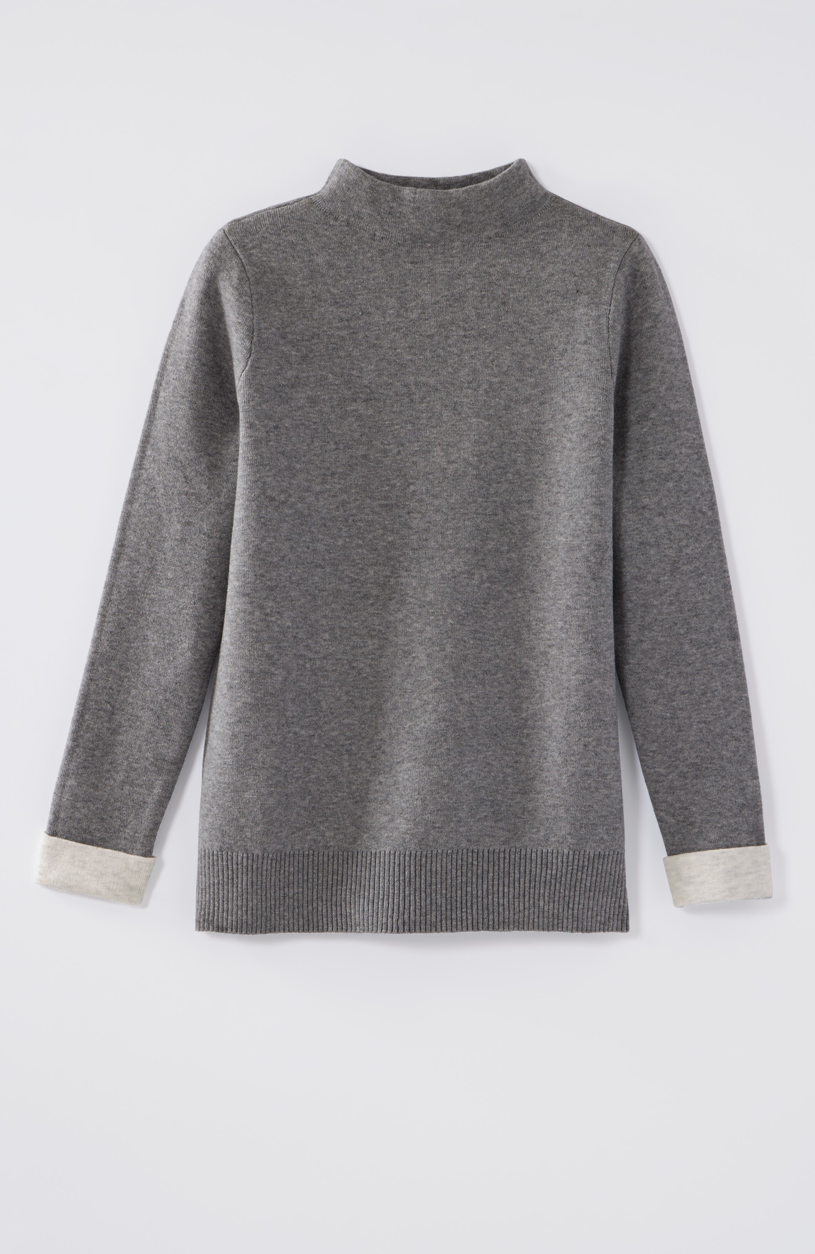Majestic Funnel-Neck Sweater