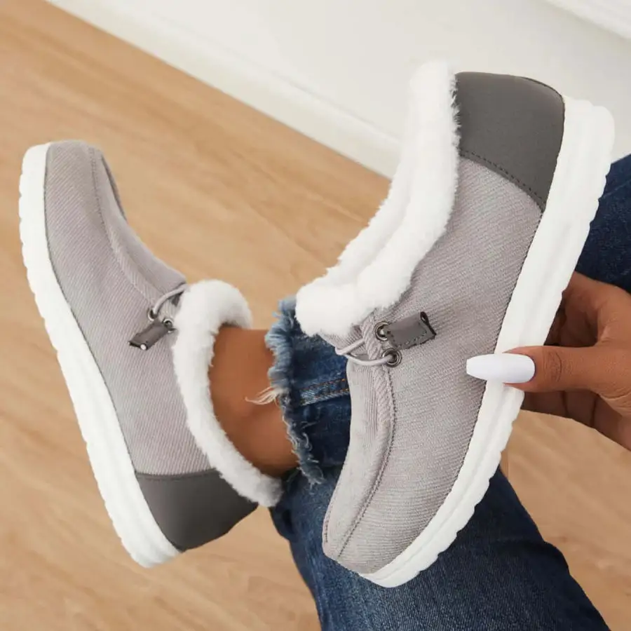 Fur Sneakers - Perfect for this late season!