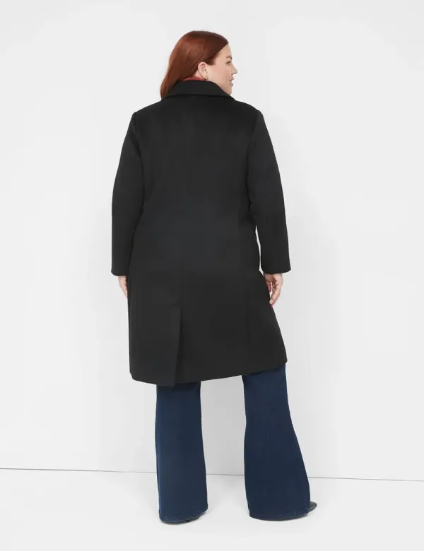 Double-Breasted Wool Coat