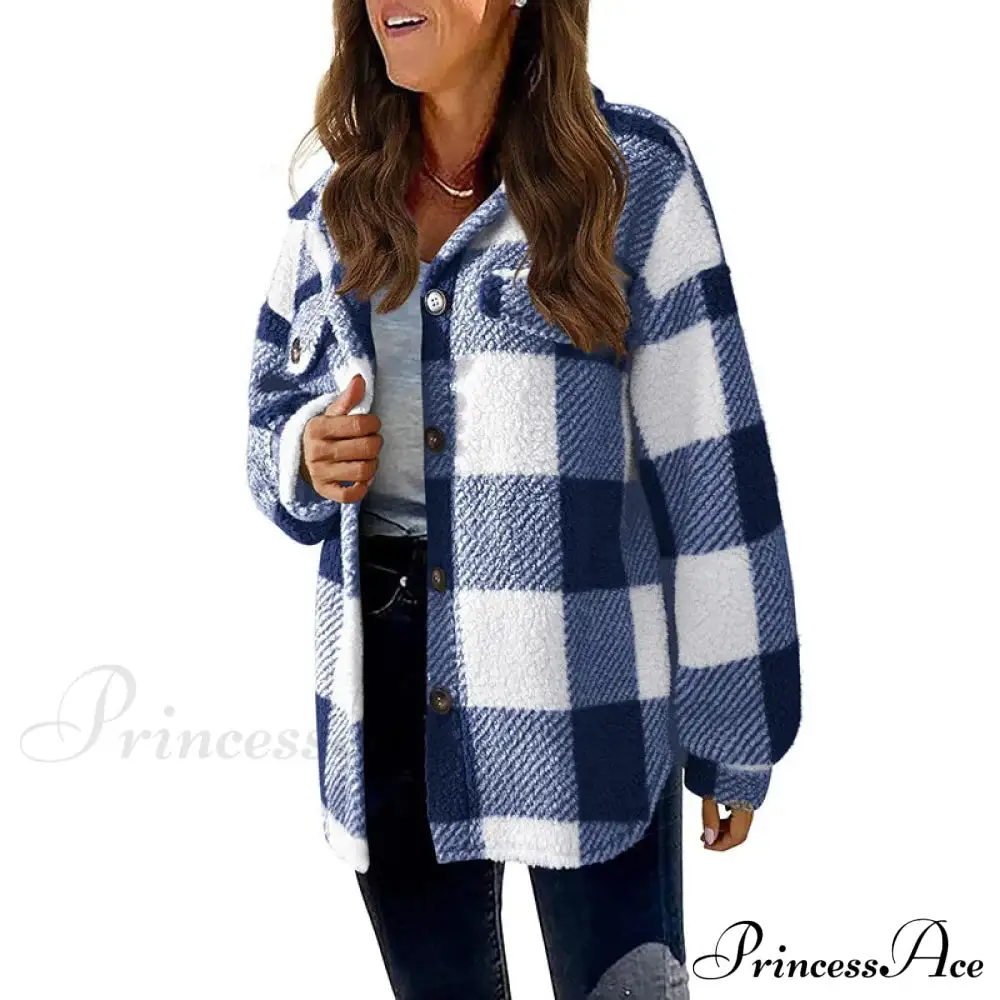 Plaid for Casual Coat Wear