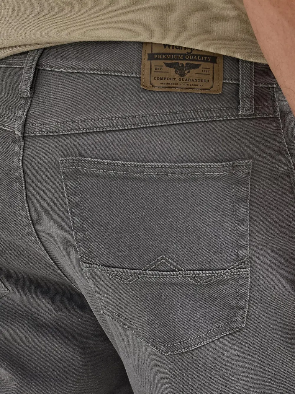 MEN'S FIVE STAR PREMIUM STRAIGHT FIT JEAN IN GARGOYLE