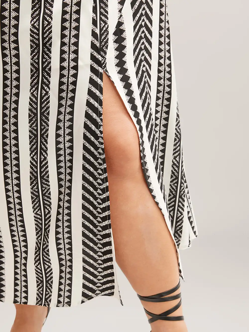 Solid Geometric Dolman Sleeve Pocket Shirred Split Hem Dress