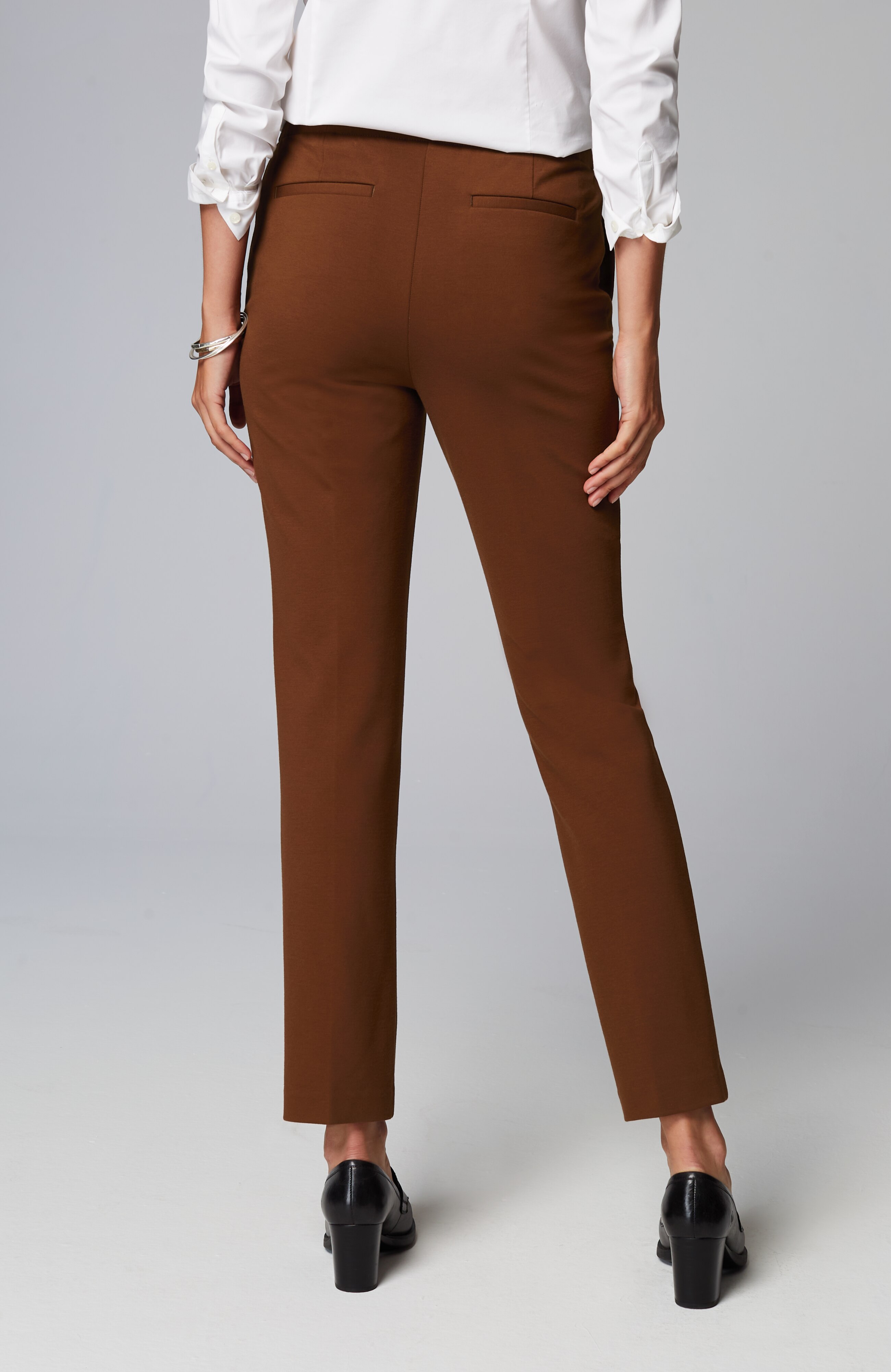 Ponte Welt-Pockets Slim-Leg Pants