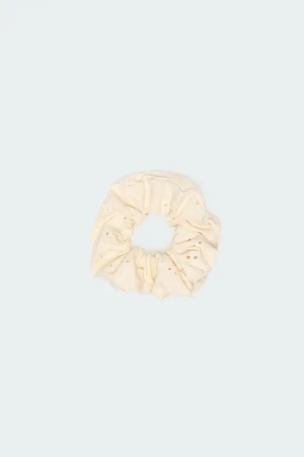 Eyelet Lace Scrunchie