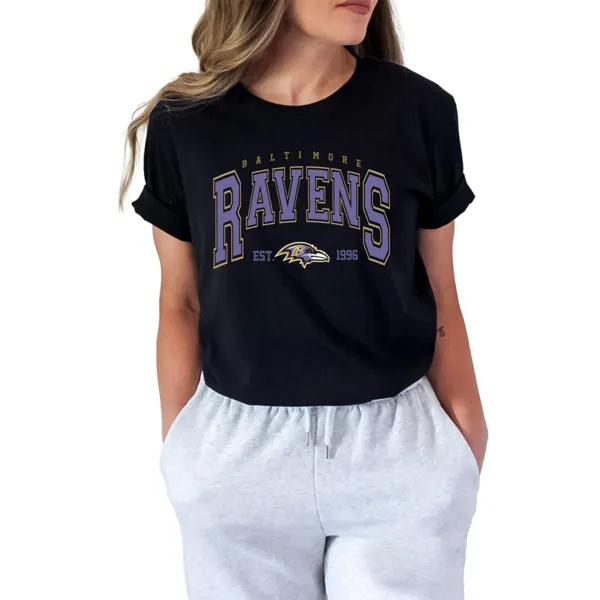 Baltimore Football Unisex Trendy Vintage Style Football Game Day T-shirt