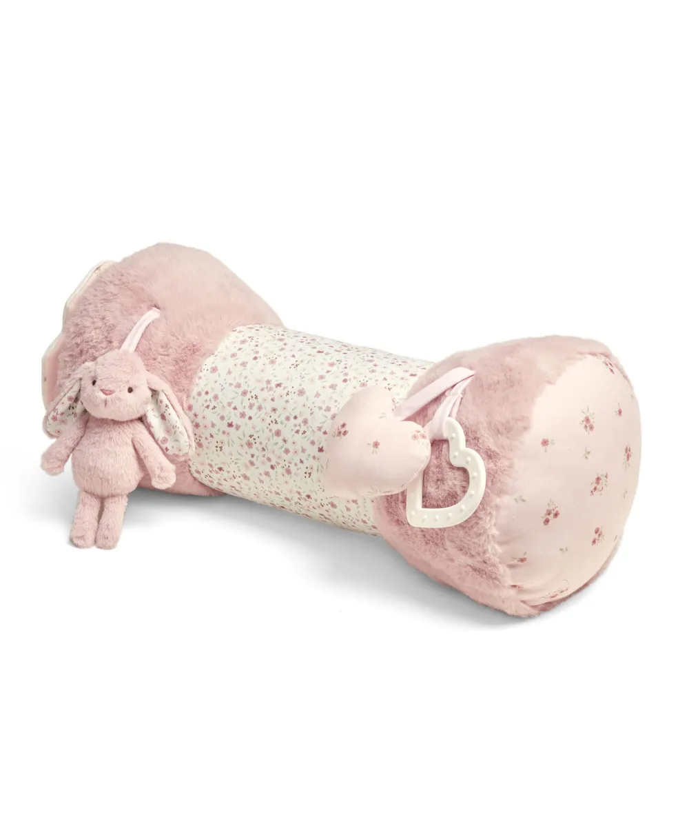 Tummy Time Roll - Welcome to the World Pink