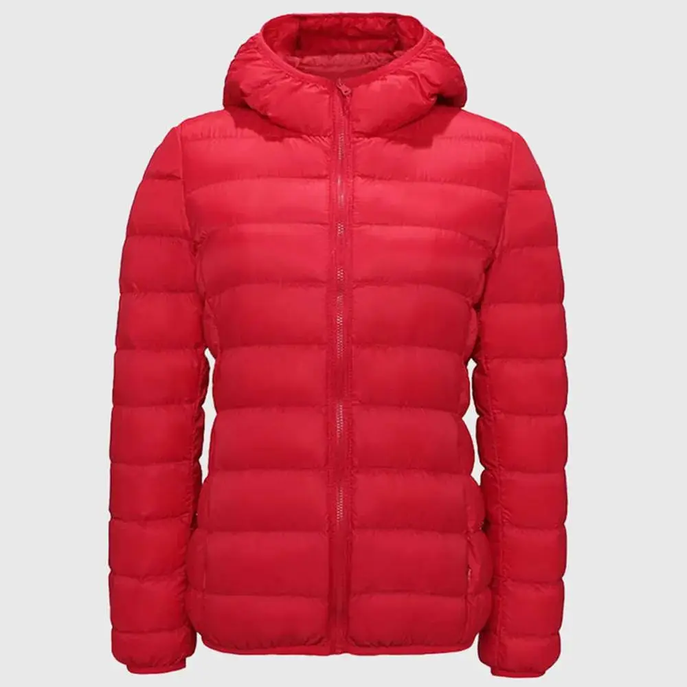 Oversized Down Packable Down Hooded Jacket