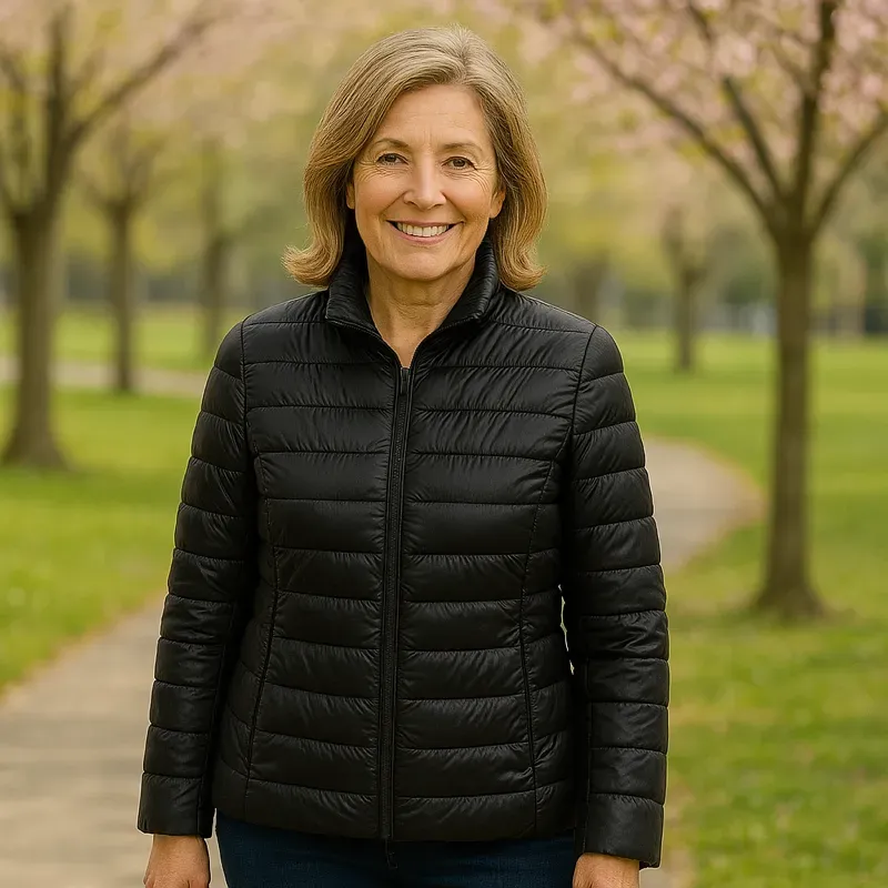 Ulla Lightweight Transitional Jacket | Black