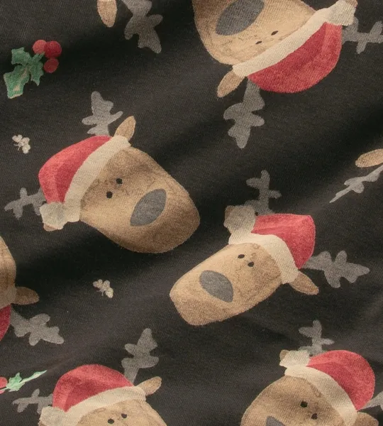 Guide My Sleigh Matching Organic Cotton Pajamas