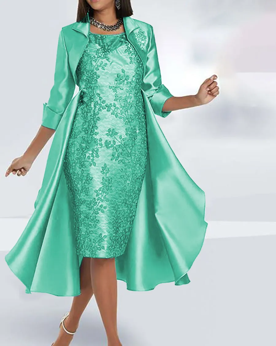 Casual Versatile Ladies Print Elegant Dress