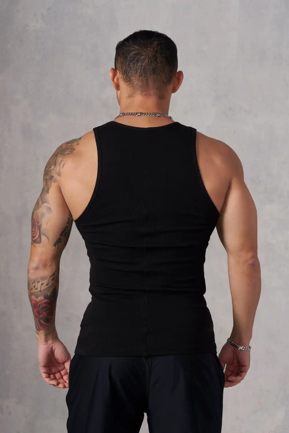 314 Scoop Bottom Ribbed Tank