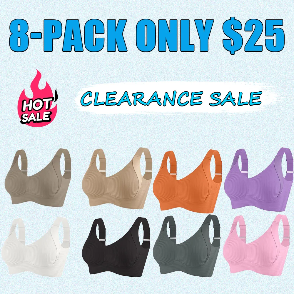 Seamless Bra Set-Push-Up, Wire-Free, Ultra-Soft Comfort