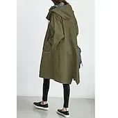 Women's Hiking Jacket Hiking Windbreaker Winter Outdoor Windproof Quick Dry Lightweight Water Repellent Outerwear Coat Top Climbing Camping / Hiking / Caving Traveling Lake blue Black Pink Army Green