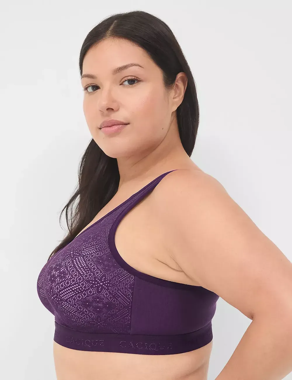 Cotton Unlined No-Wire Bra With Lace