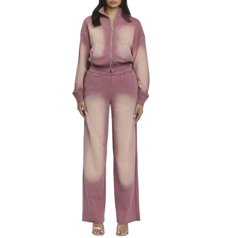 Women's Gradient Casual Two-Piece Set