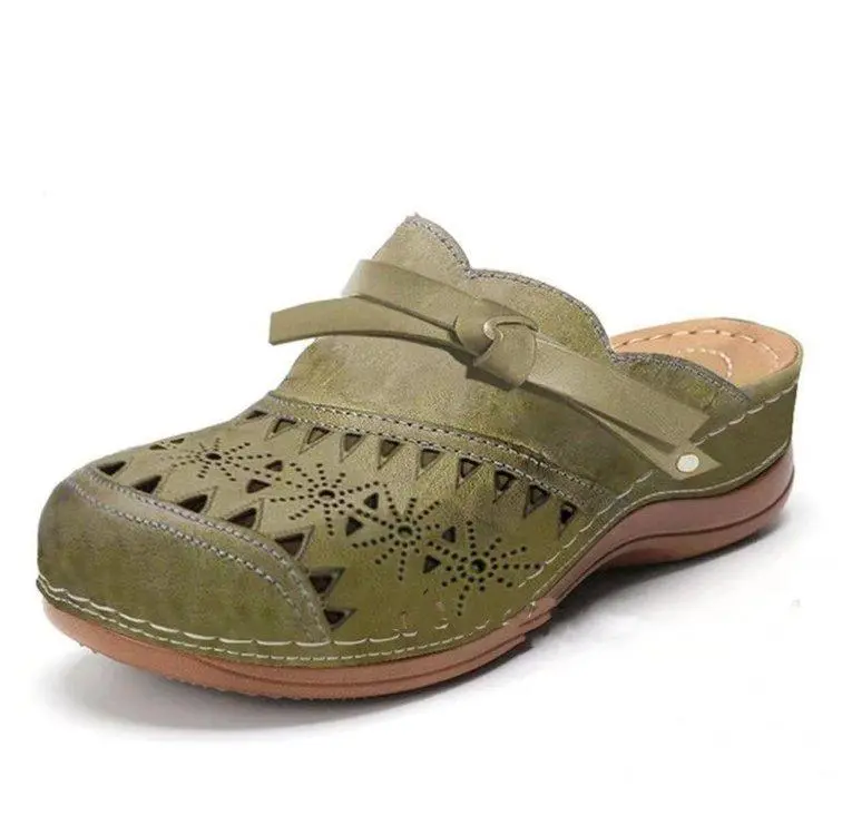 Limited Edition Women Orthopedic Hollow Carved Diabetic Walking Sandals