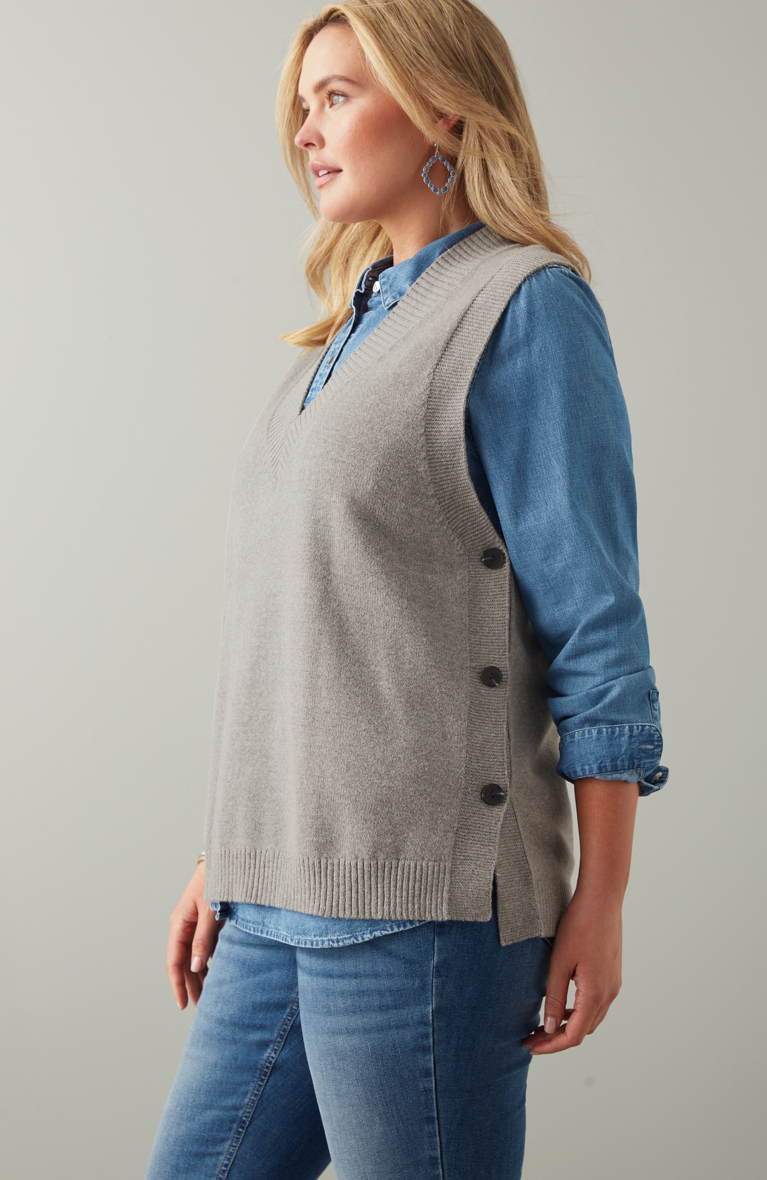 Side-Button Vest