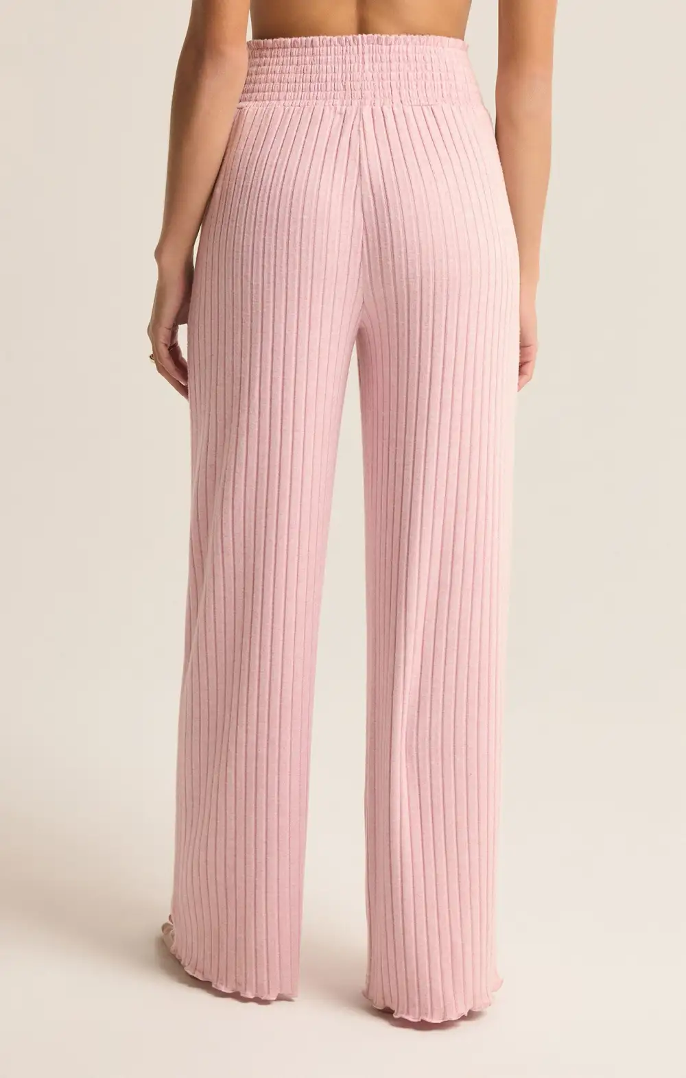 Dawn Smocked Rib Pant