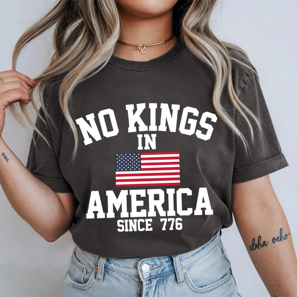 No Kings In America Tee