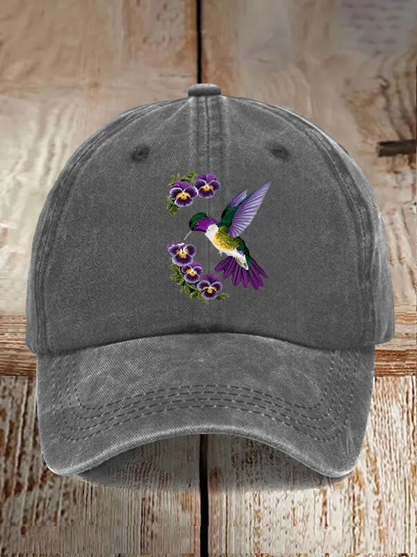 Alzheimer'S Awareness Print Baseball Cap