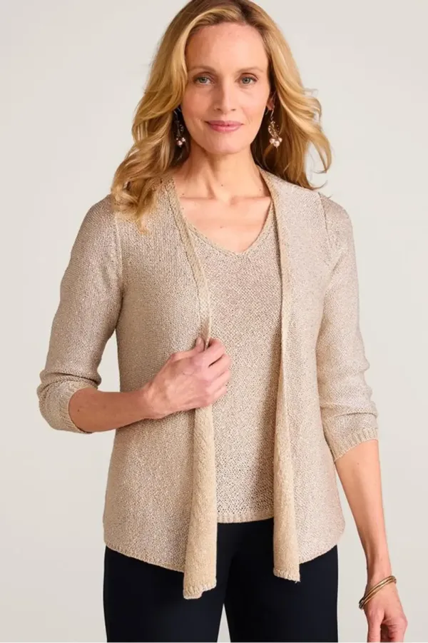 Yelena Sequin Cardigan