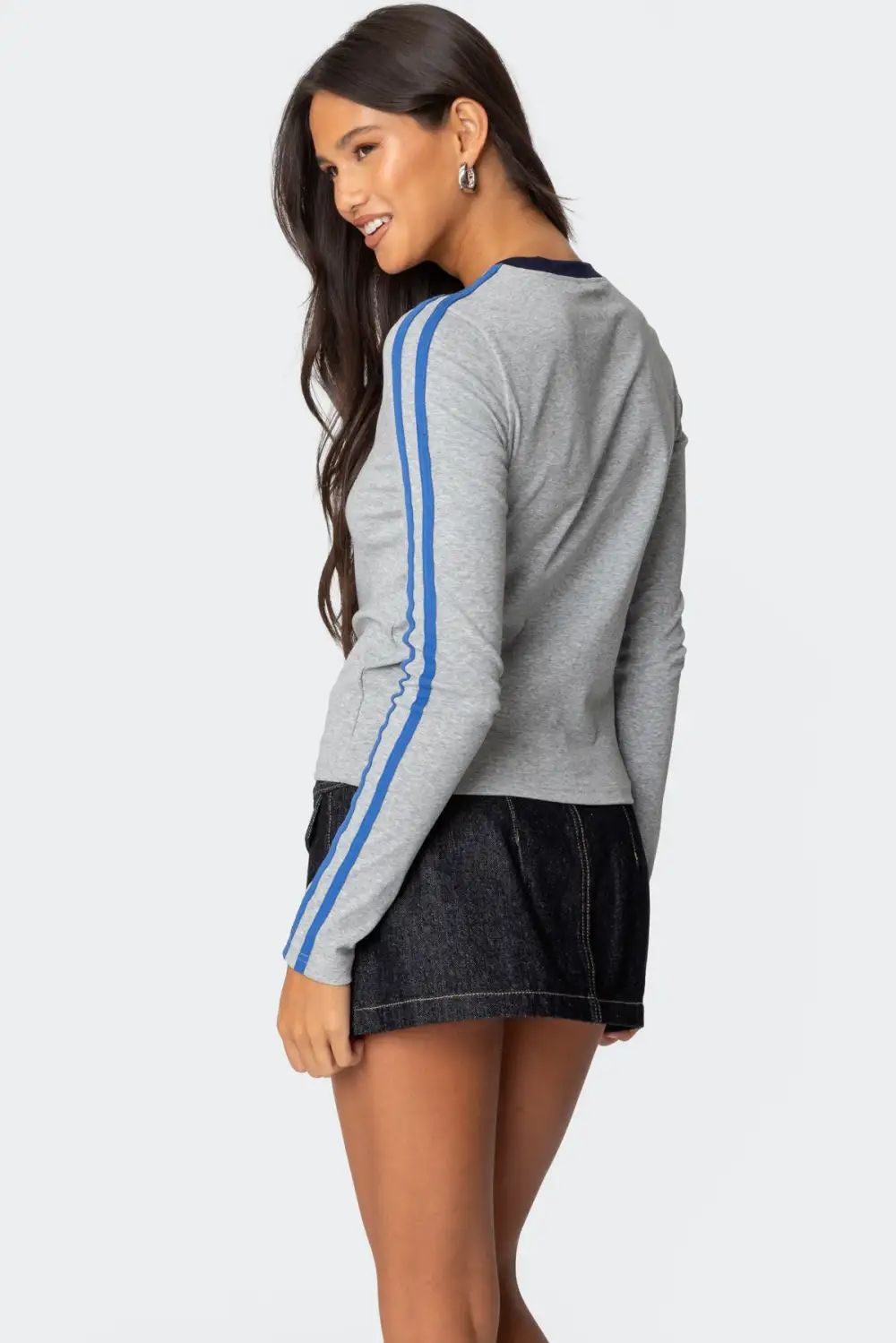 UK Contrast Stripe T Shirt