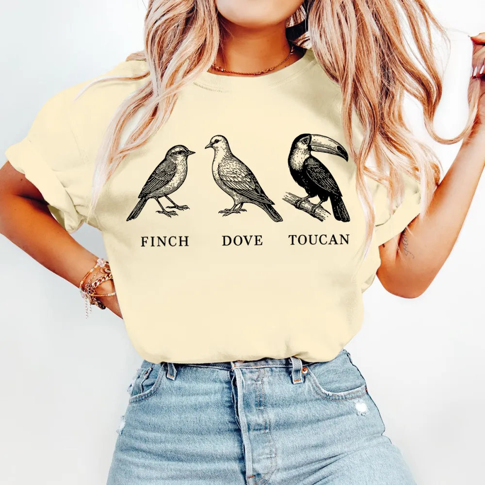 Finch Dove Toucan Anti Trump T-Shirts