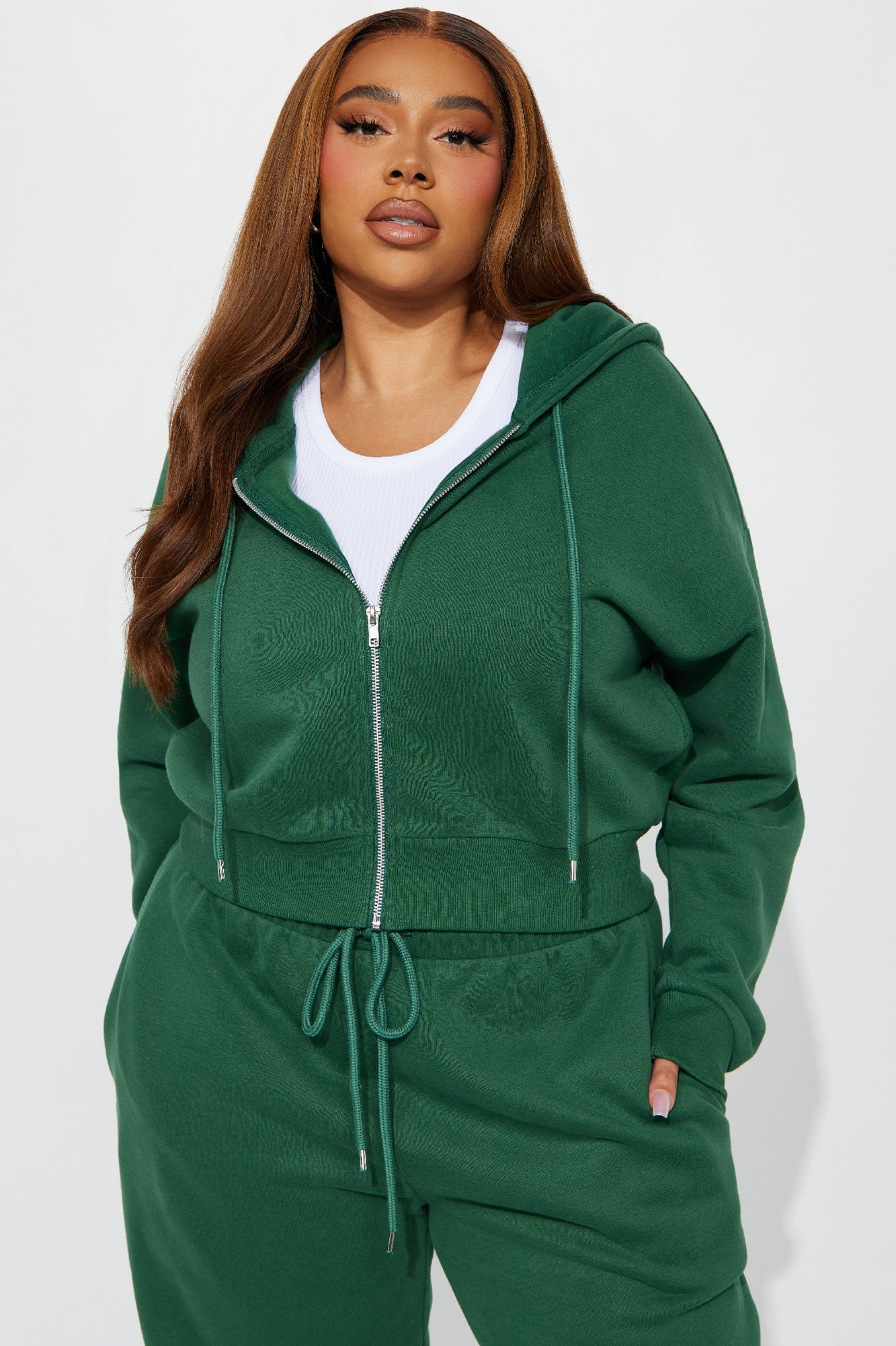 Brianna Jogger Pant Set - Hunter