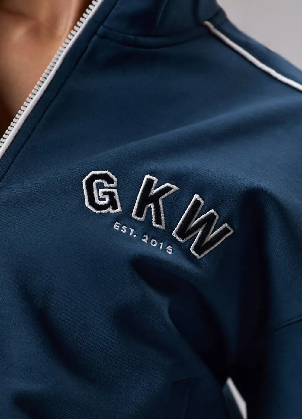 GKW Sports Luxe Track Jacket - Rich Blue