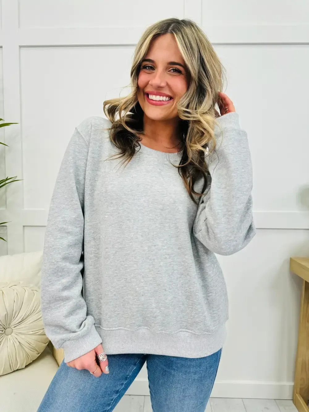REG/CURVY MOCO Exclusive Basic Babe Pullover- Multiple Colors!