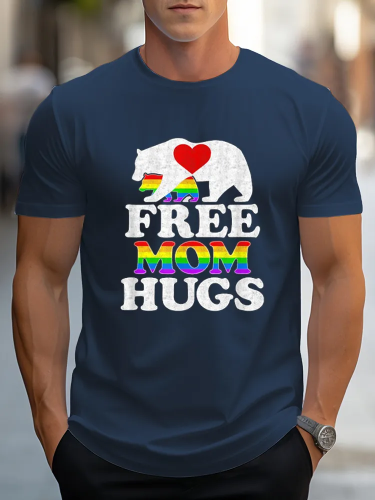 Men'S T-Shirt Free Mom Hugs