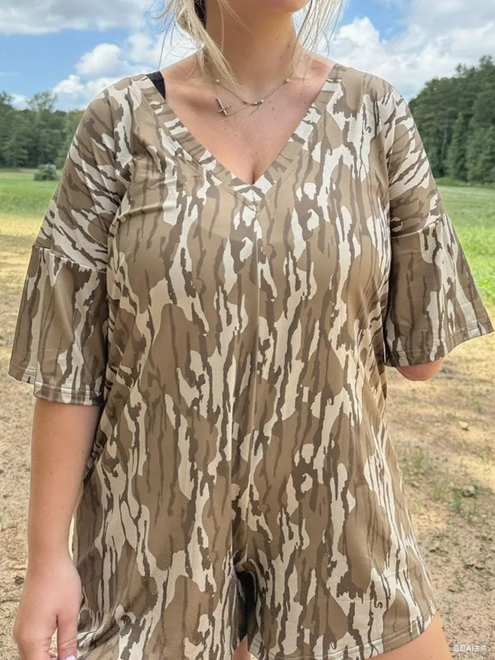 Opening Day Bottomland Romper