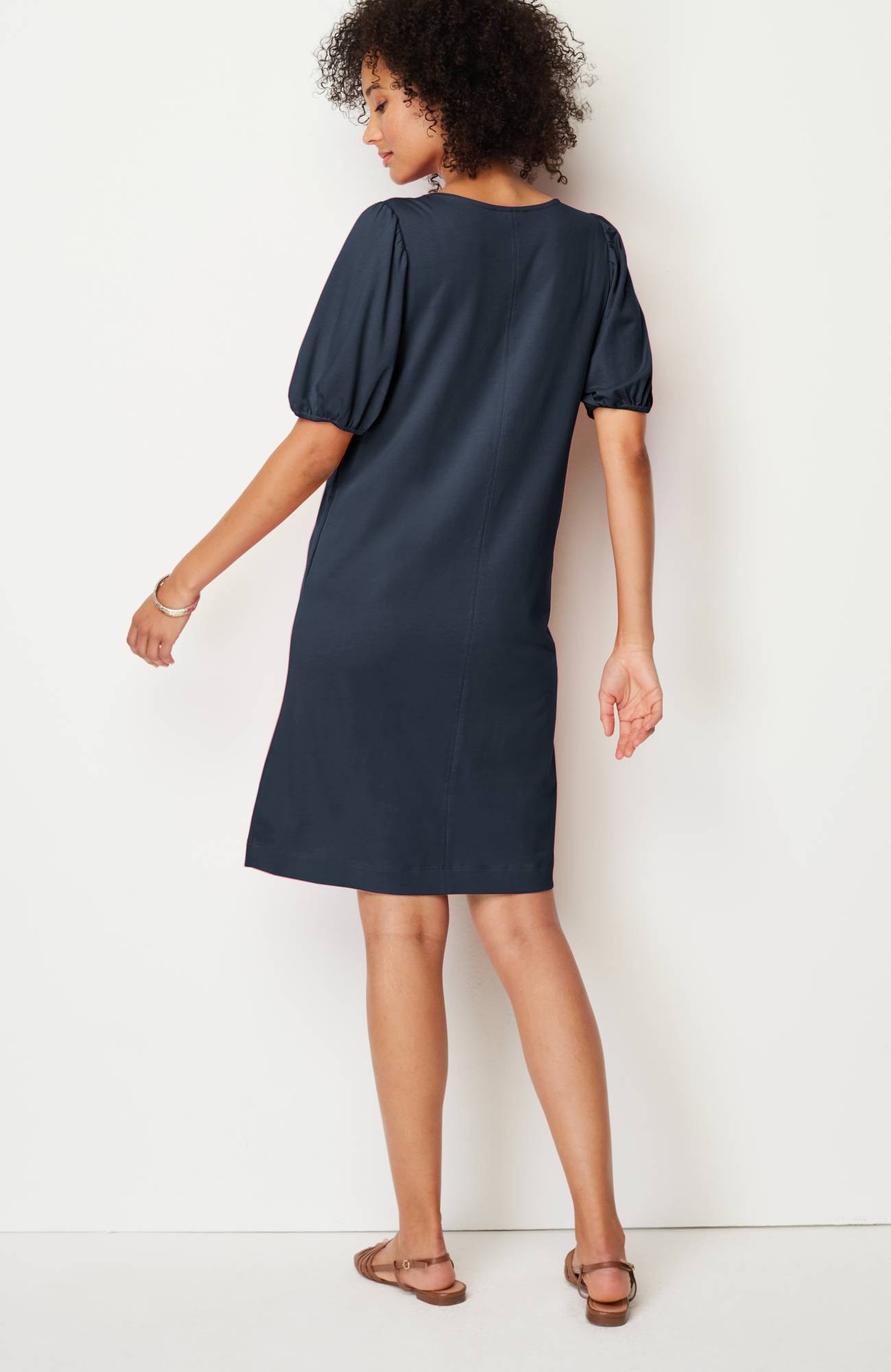 knit shift-dress
