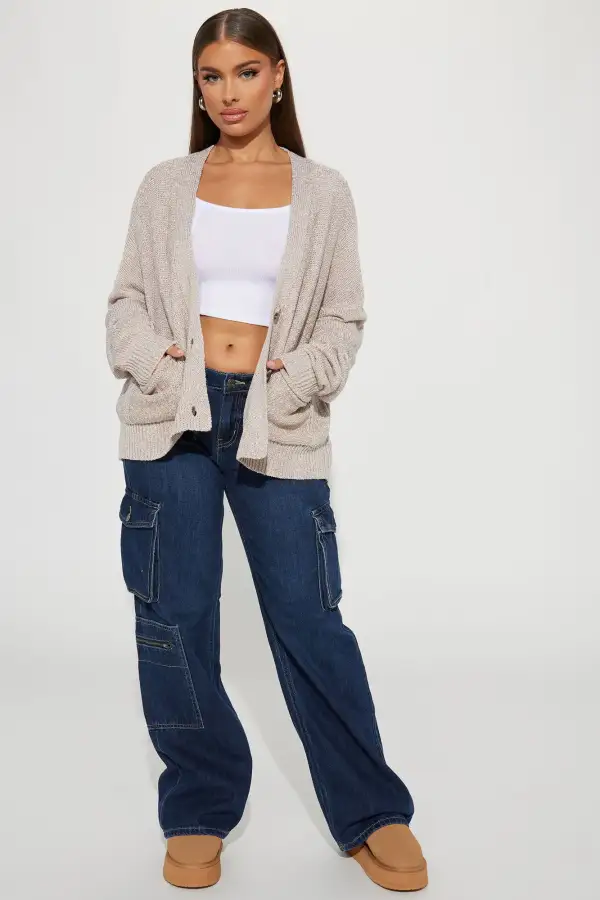 Audree Cardigan Sweater - Oatmeal