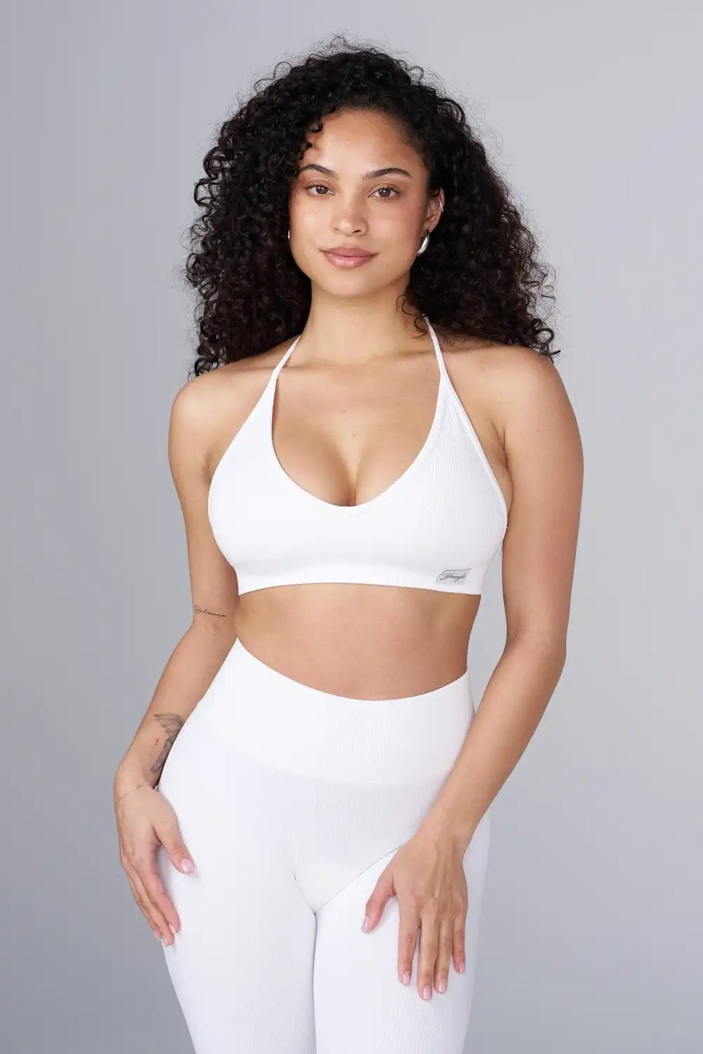 W343 Ribbed Seamless bra