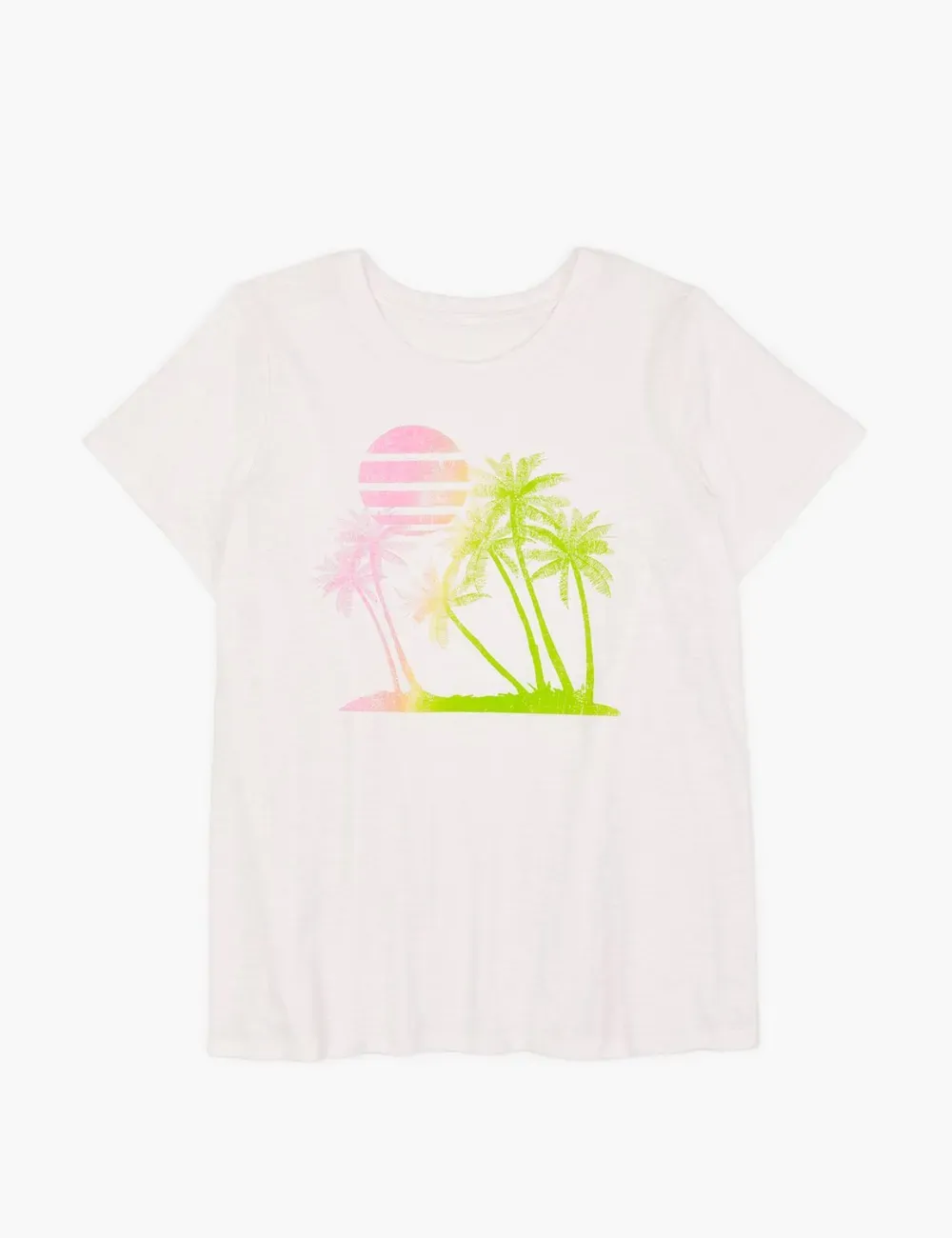 Modern Palms & Sun Graphic Tee