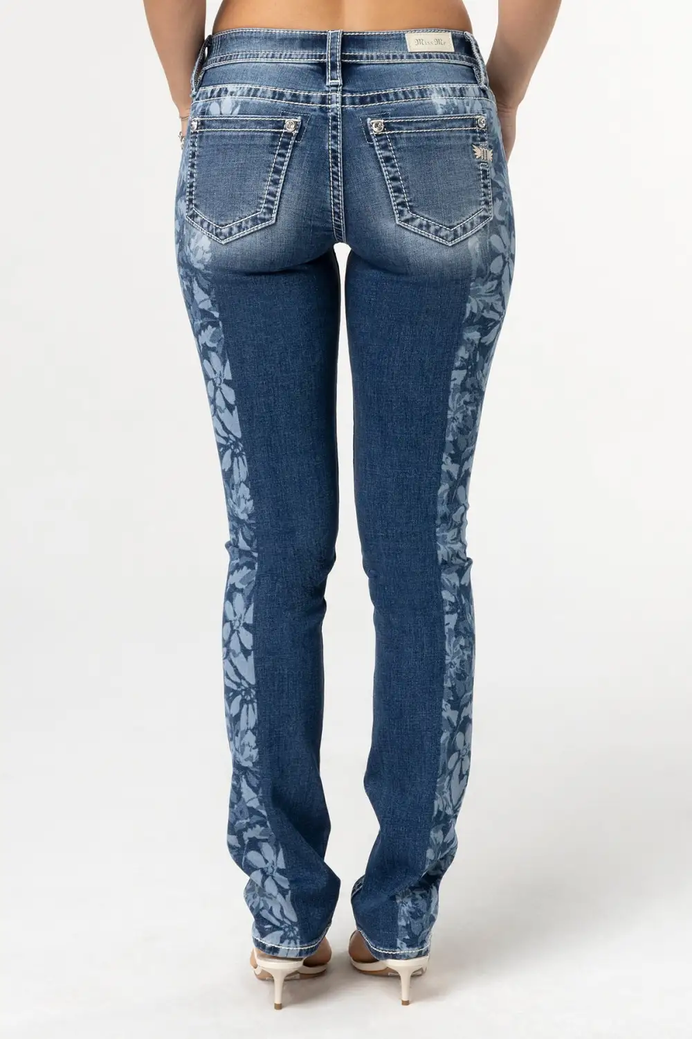 True Bloom Straight Jeans