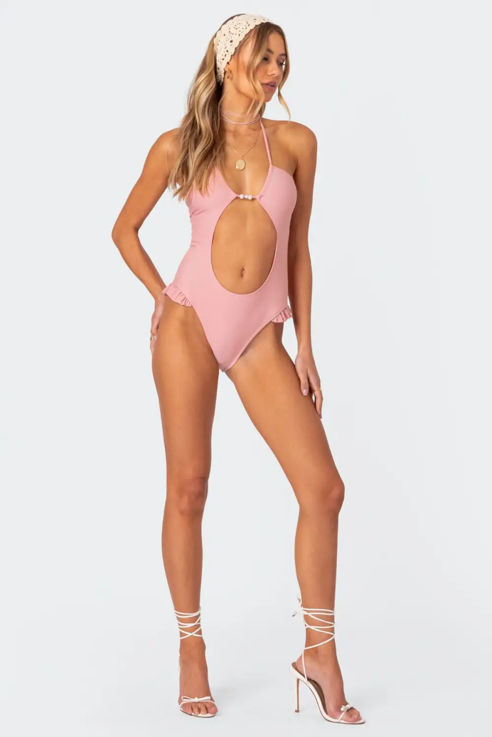 Nea Cut Out One Piece Swimsuit