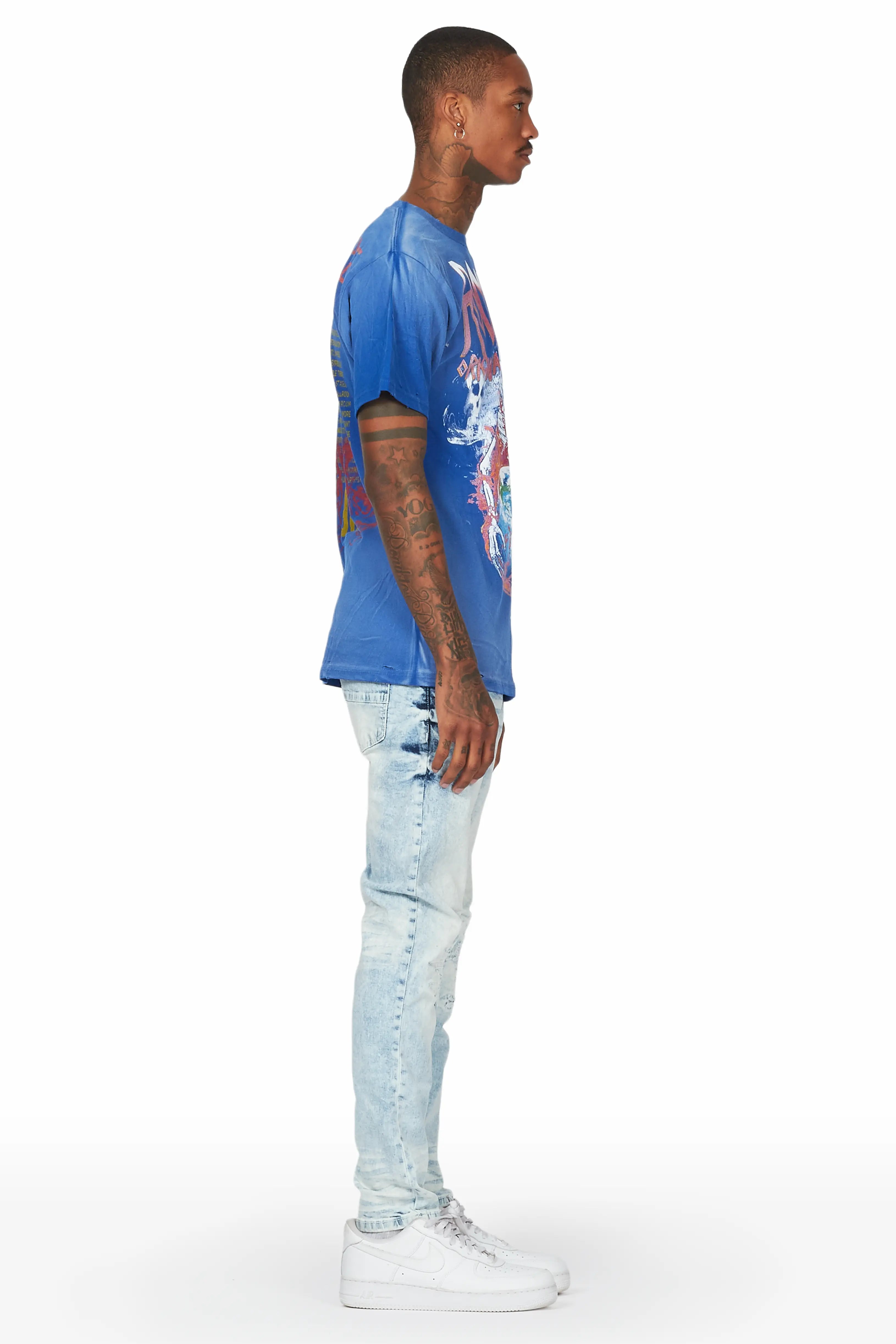 Vinny Beach Blue Stretch Jean